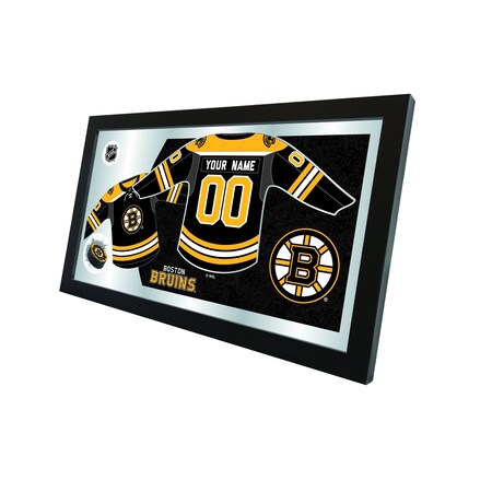 Boston Bruins 15x26 Customized Jersey Wall Mirror